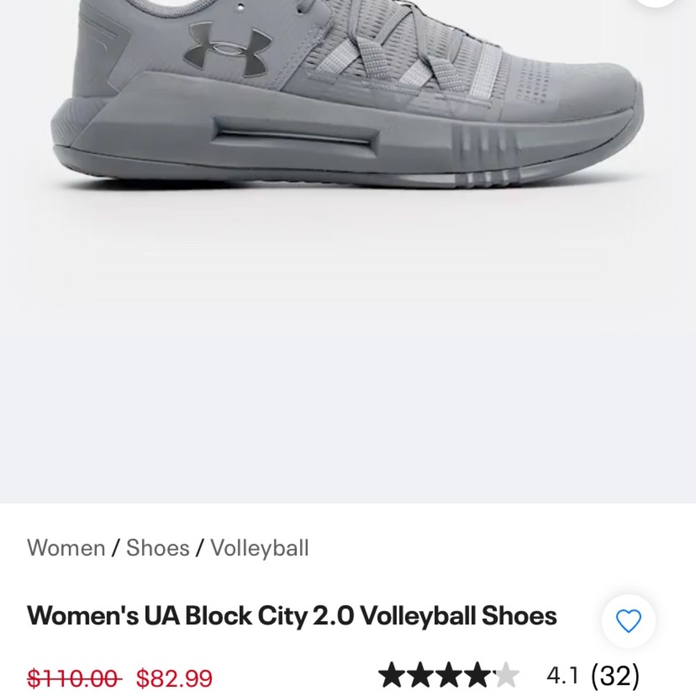 UA Block City 2.0 Volleyball Shoes - Picture 4 of 4